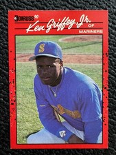 Donruss 1990 Ken Griffey Jr. #365 Seattle Mariners Base Set Baseball Card