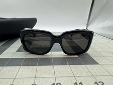 BALENCIAGA PARIS Rectangular Unisex Sunglasses BB0072S 001 Black/Grey