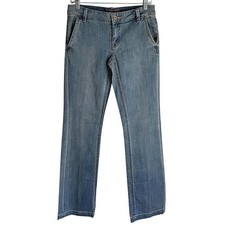 Tommy Hilfiger Low Rise Classic Straight Light Wash Denim Jeans Size 2 NWOT