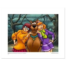 Scooby Adored Numbered Limited Edition Giclee from Hanna-Barbera with Certificat