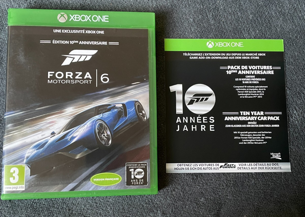 Forza Motorsport 6 sur XBOX ONE - FR TTBE