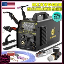 6 in1 MIG/CUT/TIG/MMA Welder 220V 250A Gas/Gasless Welding Machine Plasma Cutter