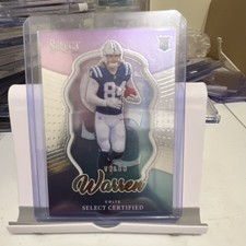 Panini Certified Rookie Insert Tyler Warren CRK-TWN Colts Football Card