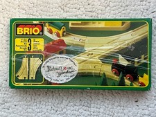 VINTAGE BRIO 33346 "Curved Switching Tracks" 1992 - Sweden in original box