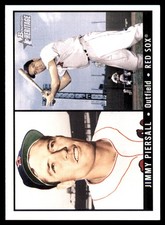 Jimmy Piersall 2003 Bowman Heritage #175 Red Sox MLB READ FREE SHIP AutographDen
