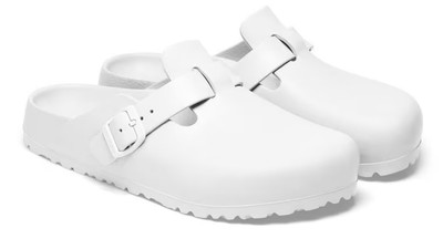Birkenstock Boston Eva White Slip-on Mule Clogs!!(38 Euro)7 Women s Narrow
