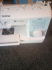 Máquina de coser Brother XR3774, como no probada sin cable de alimentación