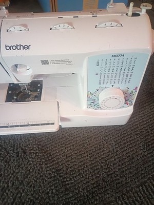 Brother XR3774 Sewing Machine, As Is Untested No Power Cord