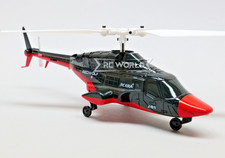 RC 1/53 HELICOPTER  Bell 222  AIRWOLF W/ Gyro W/ Optical Flow 2.4ghz-RTF-*B/R*