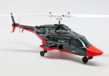 RC 1/53 HELICOPTER  Bell 222  AIRWOLF W/ Gyro Stabilization 6CH 2.4ghz-RTF-*B/R*