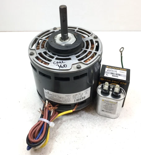 EMERSON K55HXDJM-7081 Blower Motor 1/3HP 1075RPM/4SPD D340126P02 used #CMC360