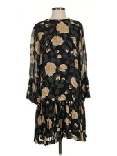 Ganni Women Black Casual Dress 34 eur