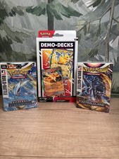 Pokémon Set 2x Build & Battle + Demo Deck, neu & OVP! Astralglanz Silberne Sturm