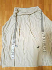 Street Dance Damen Pullover Gr. 34 Beige Roll...