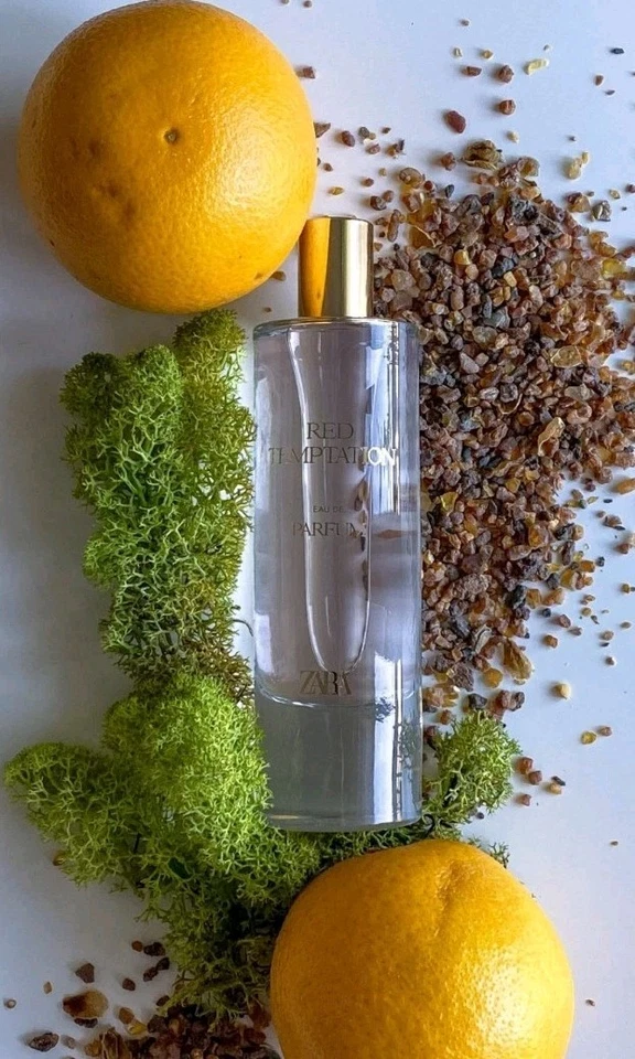 💋ZARA RED TENTATION EDP 2.7oz 80ml Perfume Fórmula Original ¡Completo y Nuevo! Foto 3 de 4