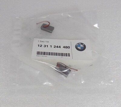 Carbon Brush Set BMW Part # 12311244480 or 12311244389 for sale 