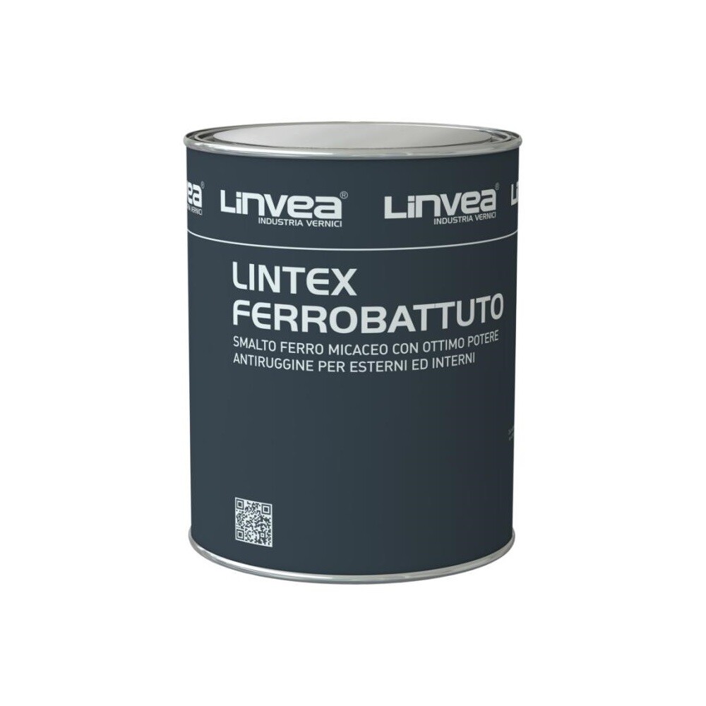 SMALTO VERNICE lintex FERRO BATTUTO MICACEO VERDE OXIDO 013 LINVEA 750 ML