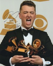 Sam Smith Singer Autographed Signed 8x10 Photo ACOA 2020-3