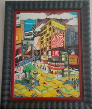 Linnea Pergola “NY Frenzy” L. E. Giclee On Canvas Signed & Numbered 39/295