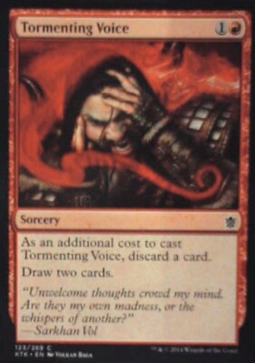 Tormenting Voice - Khans of Tarkir: #123, Magic: The Gathering