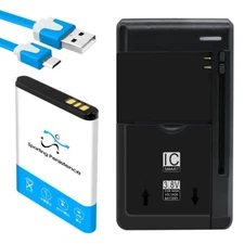 High Grade 1700mAh Lithium Battery Charger Cable for ZTE Blade A110 A112 A410 US