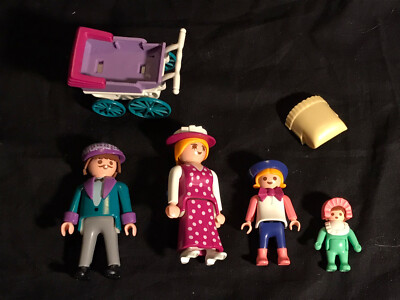 PLAYMOBIL Geobra – Famille Victorienne 5510 Complète (époque Pirates) RARE