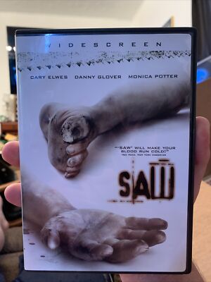 Saw (DVD, 2005, Widescreen) Satisfaction Guaranteed Buy Here Fast Shipping WoW