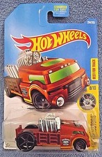 2017 Hot Wheels 294 Experimotors 8/10 CRATE RACER Satin Orange w/GrayOH5  5Sp