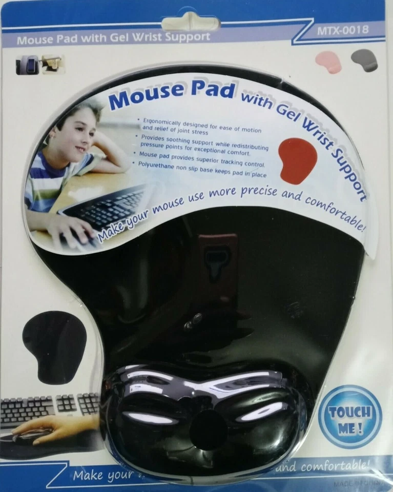 Ergonomic Mouse Pad with Wrist Support, Gaming Mouse Mat with Gel Wrist Rest, Ea - Image 2 of 4
