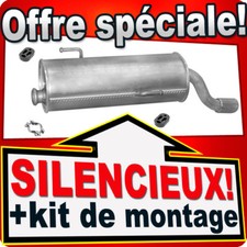 Pot d'échappement Peugeot 206
