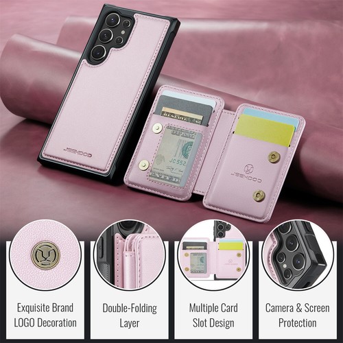 For Samsung Galaxy S24 Ultra S23 S22 Note 20 Magnetic Leather Card Wallet Case - Picture 56 of 67