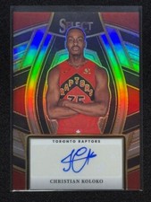 2022-23 Panini Select - Premier Level Signatures #185 Christian Koloko (RC)