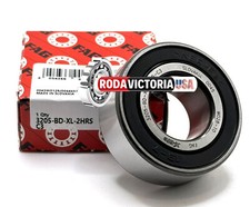 FAG 3205 BD XL 2HRS C3 DOUBLE ROW BALL BEARING, RUBBER SEALED 25x52x20.6mm