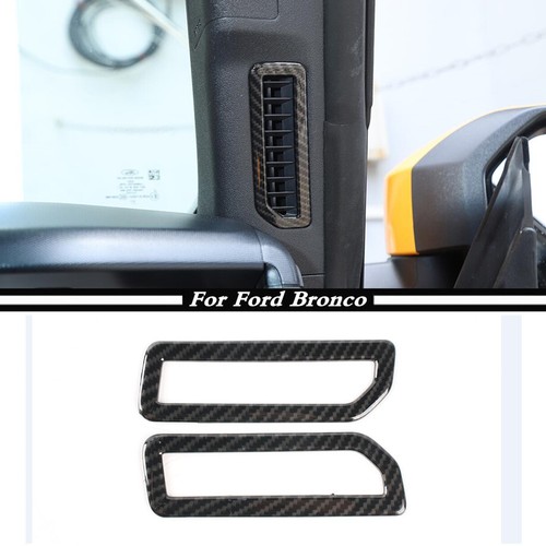 Carbon Fiber ABS Interior Rearview Mirror For Ford Bronco 21+ Bronco Sport 21