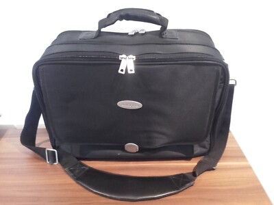 Laptop Notebook Tasche Groß von Vivanco für 2 Laptops, Akten... Schwarz sehr gut