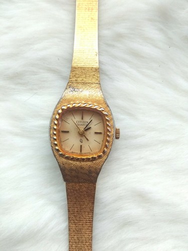 citizen 2030-943074SMW base metal YP 31-5966 quartz japan lady watch / Run  well | eBay