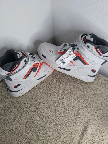 NEW Reebok PUMP TZ SPYDER Men 9 Gray orange Hexalite Basketball Shoes 100200364