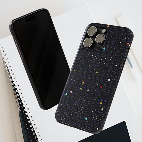 Funda Delgada iPhone, Diseño Retro Pac Man Arcade Tablero de Juego, Acabado Brillante - Imagen 24 de 73