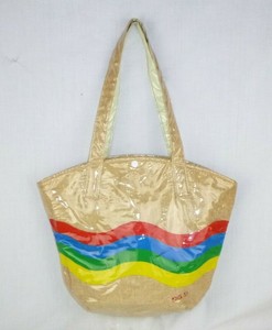 vinyl beach bag