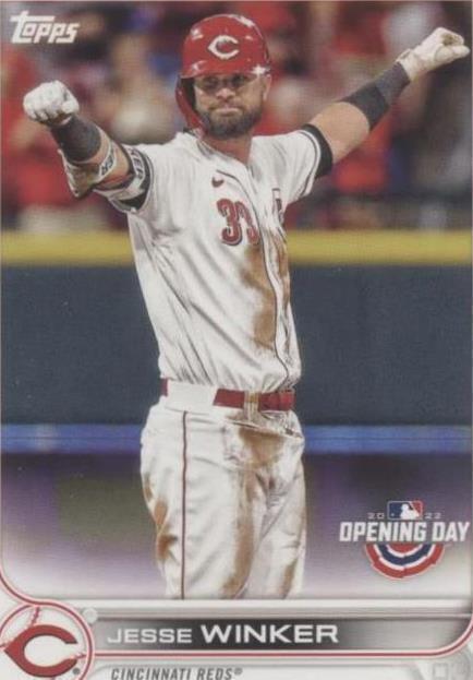 2022 Topps Opening Day - Jesse Winker #182 - 1 of 1