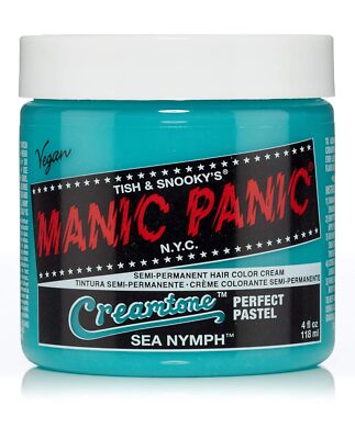 MANIC PANIC Sea Nymph Hair Dye - Creamtone Perfect Pastel - Semi Permanent 4oz