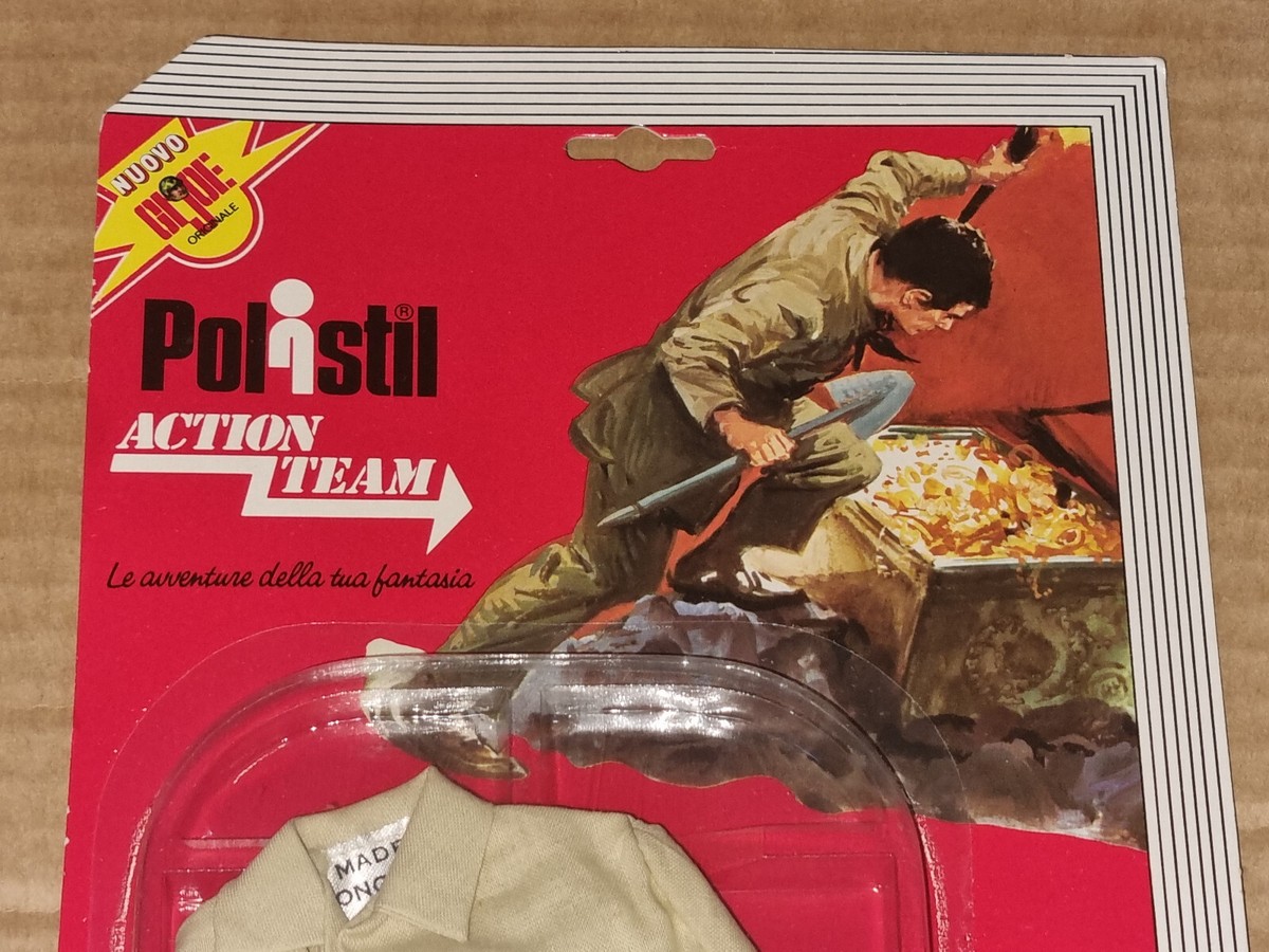 ビンテージ GIJOE イタリア版 アメリカユニフォーム 1977 ポリ