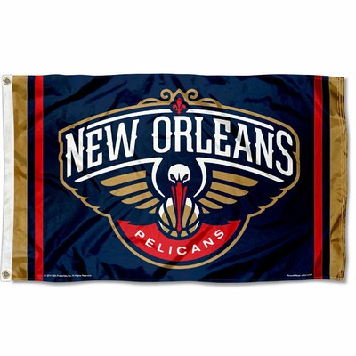 New Orleans Pelicans Flag Large 3x5 Ebay