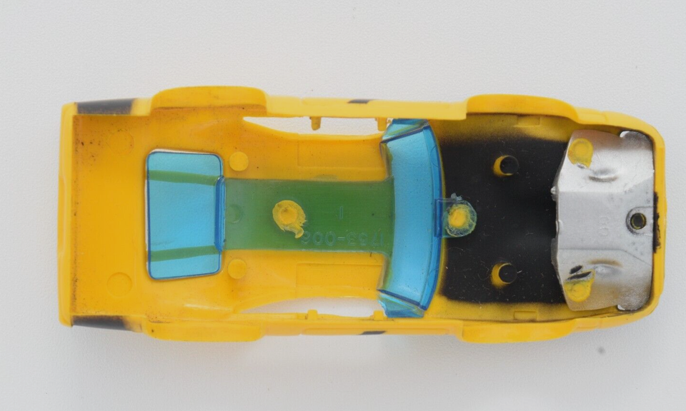 AFX 1969 Dodge Charger Daytona Yellow 7 HO Scale Slot Car eBay