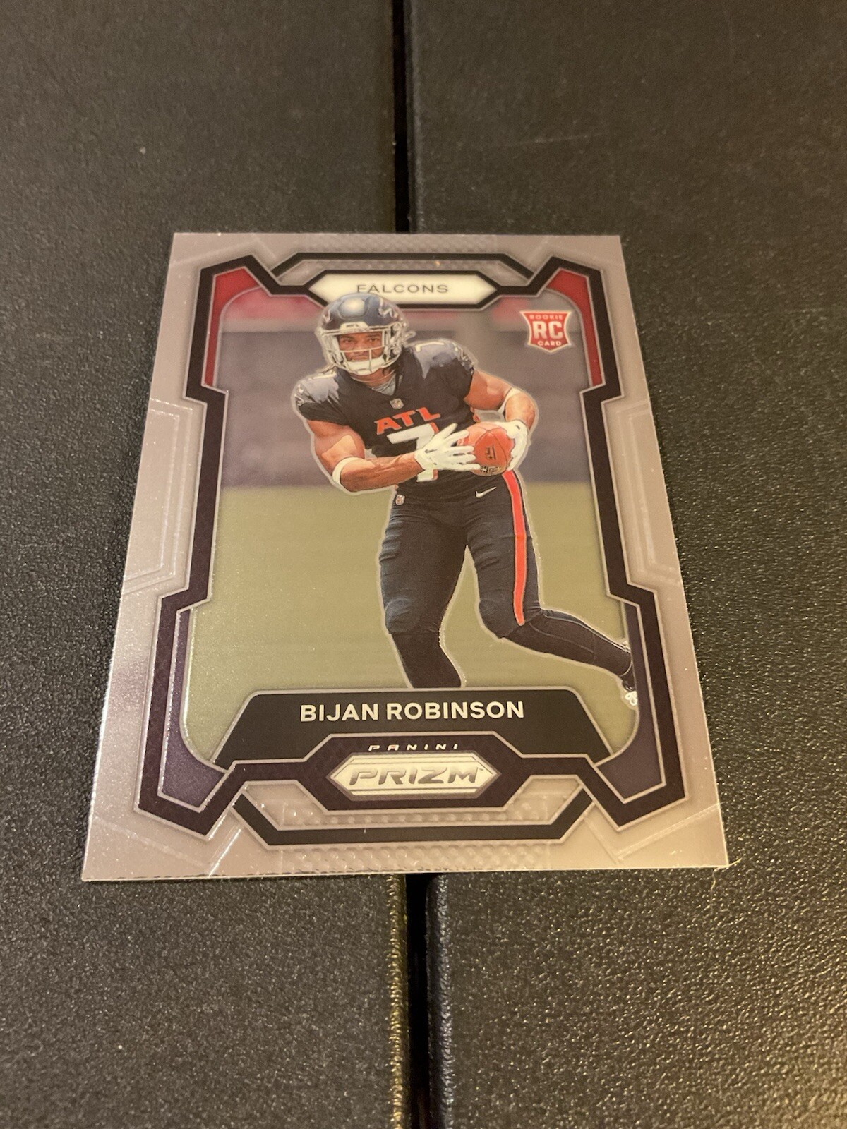 2023 PANINI PRIZM BIJAN ROBINSON ROOKIE CARD-FALCONS/TEXAS-#305