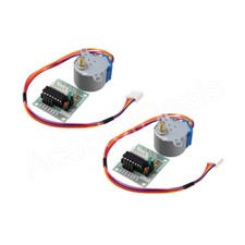 2pcs DC 5V Stepper Motor 28BYJ-48  ULN2003 Driver Test Module Board for Arduino
