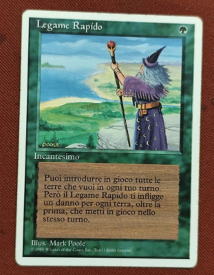 MTG FASTBOND PLAYED - RAPID BINDUNG - FWB - MAGIC
