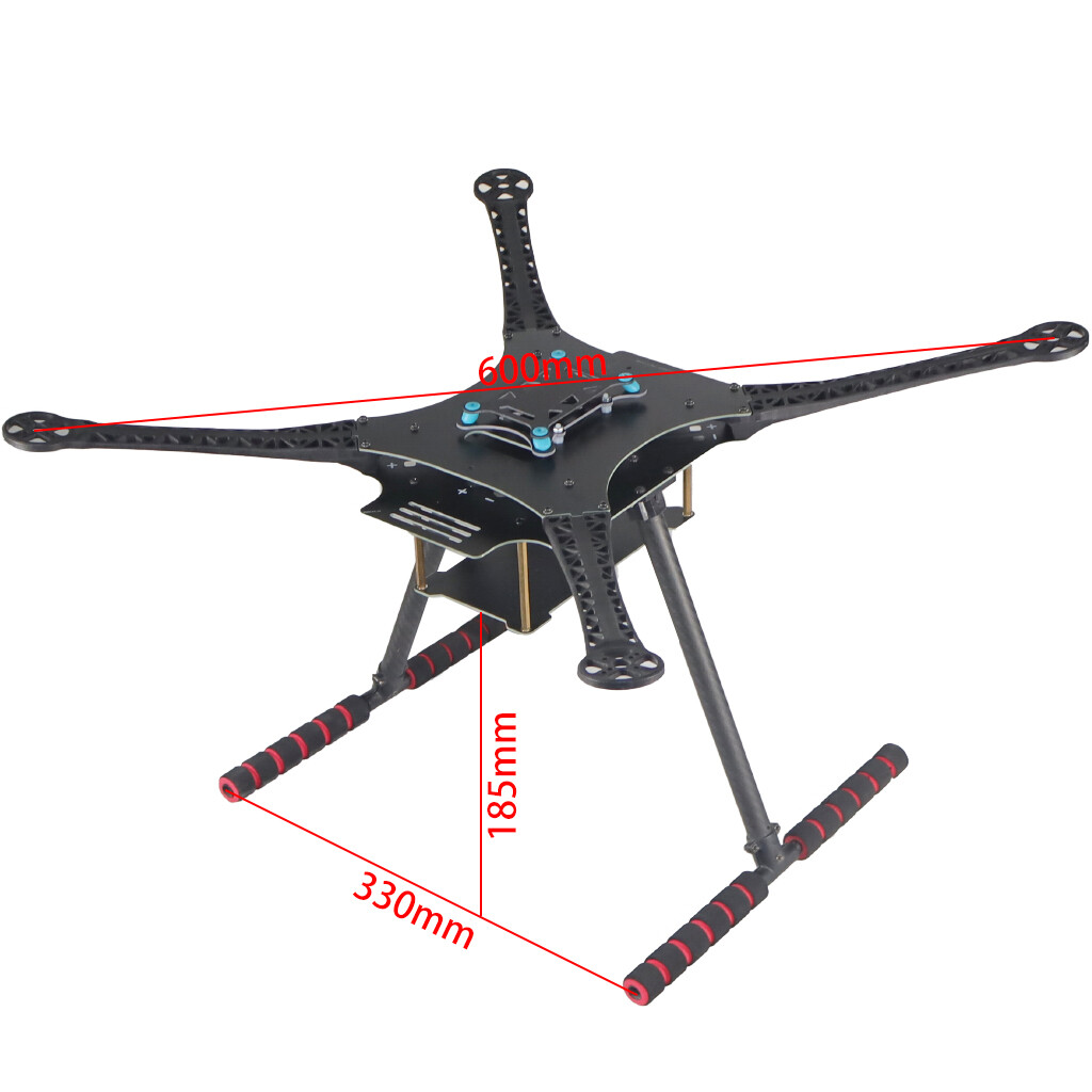 Quadcopter Propeller 30-60A Drone FPV 4108-5010 15inch 600mm Frame for DIY Kit