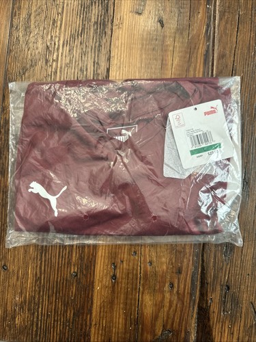 NWT Puma Liga Core VNeck Short Sleeve Soccer Jersey Size Large Lg Boys 703542-09 - Picture 2 of 4