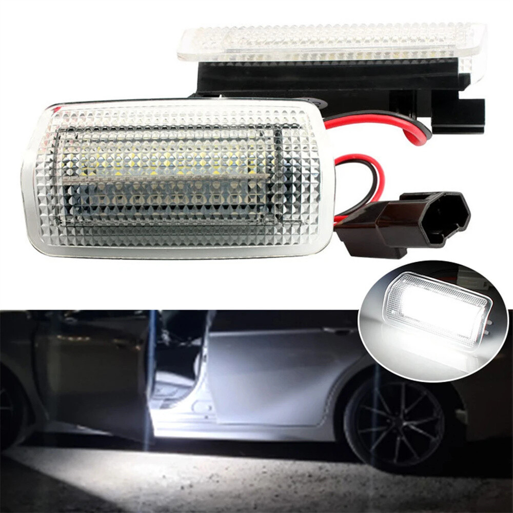 2Pcs Full LED Side Door Courtesy Lights Assy Fits For Toyota